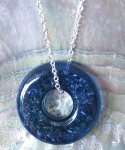 Divine Kauai Enhanced with Malachite and Hawaiian Botanicals. Orgone Pendant Necklace Jewelry Orgonite Pendant