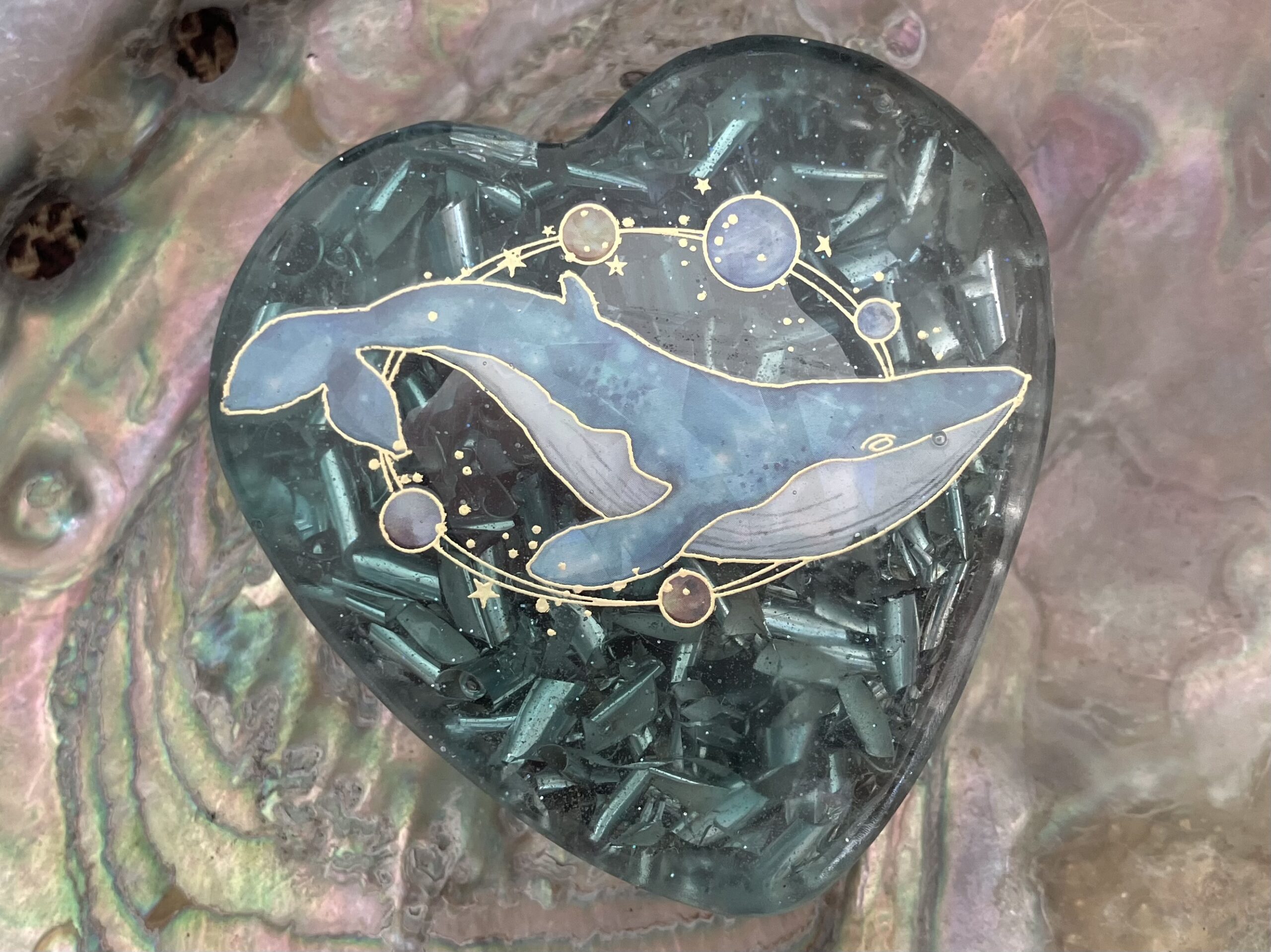 Divine Kauai Beautiful Orgonite Orgone hearts Divine Kauai Beautiful Orgonite Orgone hearts