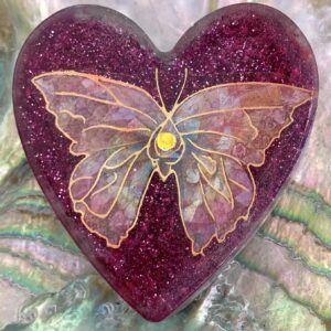 Divine Kauai Beautiful Orgonite Orgone hearts Beautiful Powerful Exquisite Orgonite Orgone Hearts are meticulously handcrafted with Hawaiian botanicals, Double-terminated crystals and lovely gemstones: Amethyst, Rose Quartz, Lapis Lazuli, Peridot, Aquamarine, Malachite and Howlite. Dr. Wilhelm Reich 50/50 ratio of resin to metal making it powerful orgonite. Orgonite transmutes the electromagnetic vibrations of modern technology into a frequency compatible with human well-being. Orgonite assists in balancing all of our bodies and fields to bring us into natural states of harmony and re-establishing energy flow in our body meridian system. Orgone, Orgonite for children, kids, gifts, Valentine's day, mother's day, father's day, birthdays, holidays, baby gifts, pets, all occasion. Orgonite devices transform the environment into a life-affirming atmosphere. transmutes EMR and ELF radiation from microwaves, Smart meters, computers, hand-held devices, Wi-Fi, Bluetooth, etc. Orgonite works perpetually & functions as a self-generating transmutation device. It never expires! Orgonite Orgone jewelry, necklaces, amulets. Meditation. Orgonites Orgone Orgonite cell phone shields. Orgone Orgonite Orgone Tablet shields. Orgonite Orgone monitor shields. Orgonite Orgone meditation. wifi protection Orgonite Orgone. Orgonite Orgone for sleep, healing, relaxation. Orgonite Orgone microwave shields. Orgonite Orgone appliance shields.