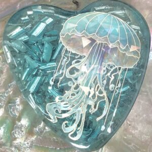 Divine Kauai Beautiful Orgonite Orgone hearts Divine Kauai Beautiful Orgonite Orgone hearts Beautiful Powerful Exquisite Orgonite Orgone Hearts are meticulously handcrafted with Hawaiian botanicals, Double-terminated crystals and lovely gemstones: Amethyst, Rose Quartz, Lapis Lazuli, Peridot, Aquamarine, Malachite and Howlite. Dr. Wilhelm Reich 50/50 ratio of resin to metal making it powerful orgonite. Orgonite transmutes the electromagnetic vibrations of modern technology into a frequency compatible with human well-being. Orgonite assists in balancing all of our bodies and fields to bring us into natural states of harmony and re-establishing energy flow in our body meridian system. Orgone, Orgonite for children, kids, gifts, Valentine's day, mother's day, father's day, birthdays, holidays, baby gifts, pets, all occasion. Orgonite devices transform the environment into a life-affirming atmosphere. transmutes EMR and ELF radiation from microwaves, Smart meters, computers, hand-held devices, Wi-Fi, Bluetooth, etc. Orgonite works perpetually & functions as a self-generating transmutation device. It never expires! Orgonite Orgone jewelry, necklaces, amulets. Meditation. Orgonites Orgone Orgonite cell phone shields. Orgone Orgonite Orgone Tablet shields. Orgonite Orgone monitor shields. Orgonite Orgone meditation. wifi protection Orgonite Orgone. Orgonite Orgone for sleep, healing, relaxation. Orgonite Orgone microwave shields. Orgonite Orgone appliance shields.