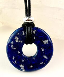 Blue Pendant with Enhanced Orgonite