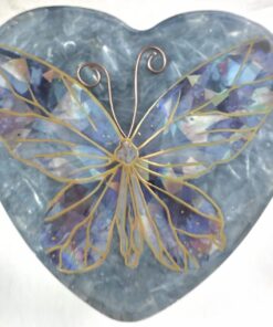 Beautiful Powerful Exquisite Orgonite Orgone Hearts are meticulously handcrafted with Hawaiian botanicals, Double-terminated crystals and lovely gemstones: Amethyst, Rose Quartz, Lapis Lazuli, Peridot, Aquamarine, Malachite and Howlite. Dr. Wilhelm Reich 50/50 ratio of resin to metal making it powerful orgonite. Orgonite transmutes the electromagnetic vibrations of modern technology into a frequency compatible with human well-being. Orgonite assists in balancing all of our bodies and fields to bring us into natural states of harmony and re-establishing energy flow in our body meridian system. Orgone, Orgonite for children, kids, gifts, Valentine's day, mother's day, father's day, birthdays, holidays, baby gifts, pets, all occasion. Orgonite devices transform the environment into a life-affirming atmosphere. transmutes EMR and ELF radiation from microwaves, Smart meters, computers, hand-held devices, Wi-Fi, Bluetooth, etc. Orgonite works perpetually & functions as a self-generating transmutation device. It never expires! Orgonite Orgone jewelry, necklaces, amulets. Meditation. Orgonites Orgone Orgonite cell phone shields. Orgone Orgonite Orgone Tablet shields. Orgonite Orgone monitor shields. Orgonite Orgone meditation. wifi protection Orgonite Orgone. Orgonite Orgone for sleep, healing, relaxation. Orgonite Orgone microwave shields. Orgonite Orgone appliance shields.