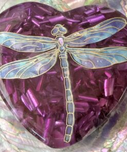 Beautiful Powerful Exquisite Orgonite Orgone Hearts are meticulously handcrafted with Hawaiian botanicals, Double-terminated crystals and lovely gemstones: Amethyst, Rose Quartz, Lapis Lazuli, Peridot, Aquamarine, Malachite and Howlite. Dr. Wilhelm Reich 50/50 ratio of resin to metal making it powerful orgonite. Orgonite transmutes the electromagnetic vibrations of modern technology into a frequency compatible with human well-being. Orgonite assists in balancing all of our bodies and fields to bring us into natural states of harmony and re-establishing energy flow in our body meridian system. Orgone, Orgonite for children, kids, gifts, Valentine's day, mother's day, father's day, birthdays, holidays, baby gifts, pets, all occasion. Orgonite devices transform the environment into a life-affirming atmosphere. transmutes EMR and ELF radiation from microwaves, Smart meters, computers, hand-held devices, Wi-Fi, Bluetooth, etc. Orgonite works perpetually & functions as a self-generating transmutation device. It never expires! Orgonite Orgone jewelry, necklaces, amulets. Meditation. Orgonites Orgone Orgonite cell phone shields. Orgone Orgonite Orgone Tablet shields. Orgonite Orgone monitor shields. Orgonite Orgone meditation. wifi protection Orgonite Orgone. Orgonite Orgone for sleep, healing, relaxation. Orgonite Orgone microwave shields. Orgonite Orgone appliance shields.