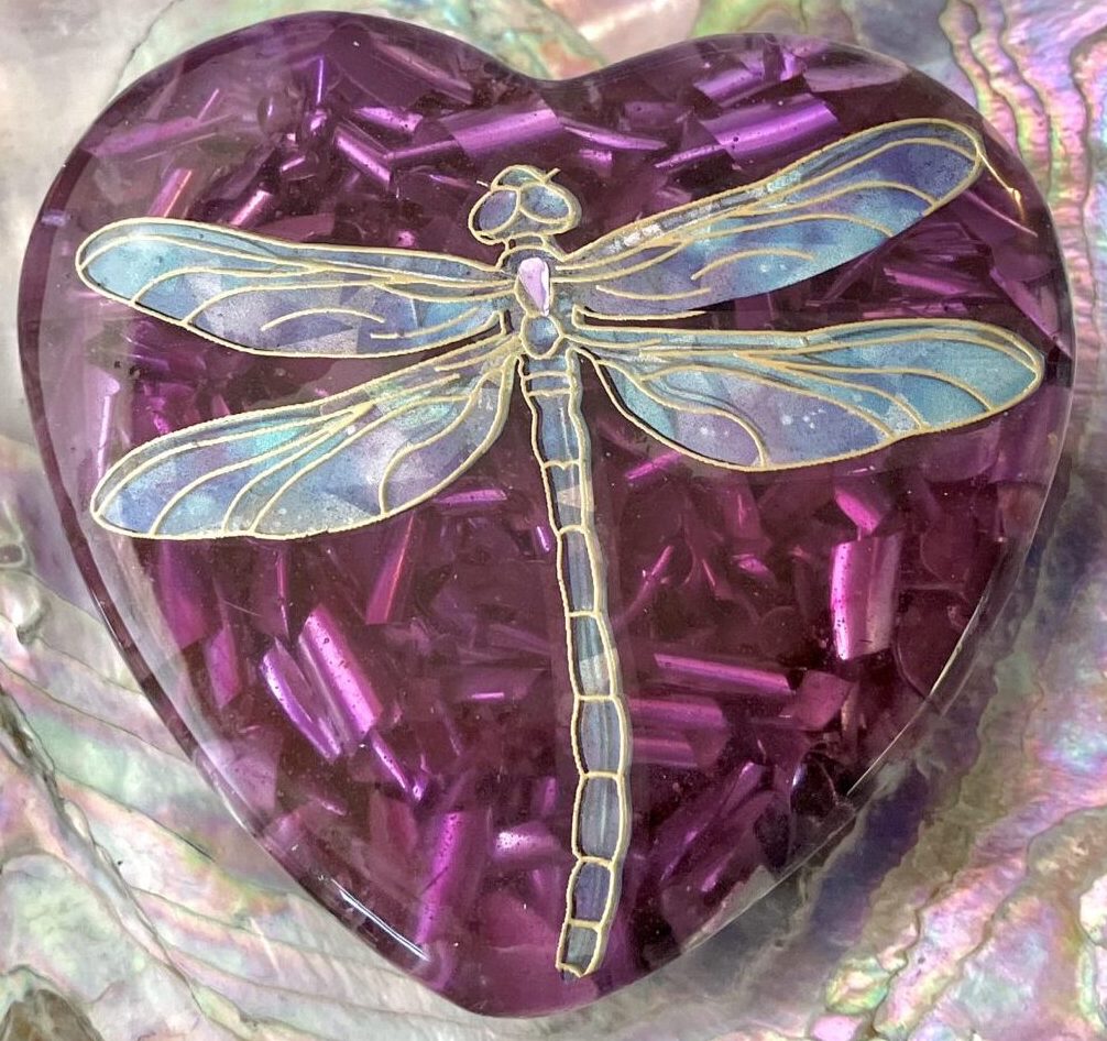 Beautiful Powerful Exquisite Orgonite Orgone Hearts are meticulously handcrafted with Hawaiian botanicals, Double-terminated crystals and lovely gemstones: Amethyst, Rose Quartz, Lapis Lazuli, Peridot, Aquamarine, Malachite and Howlite. Dr. Wilhelm Reich 50/50 ratio of resin to metal making it powerful orgonite. Orgonite transmutes the electromagnetic vibrations of modern technology into a frequency compatible with human well-being. Orgonite assists in balancing all of our bodies and fields to bring us into natural states of harmony and re-establishing energy flow in our body meridian system. Orgone, Orgonite for children, kids, gifts, Valentine's day, mother's day, father's day, birthdays, holidays, baby gifts, pets, all occasion. Orgonite devices transform the environment into a life-affirming atmosphere. transmutes EMR and ELF radiation from microwaves, Smart meters, computers, hand-held devices, Wi-Fi, Bluetooth, etc. Orgonite works perpetually & functions as a self-generating transmutation device. It never expires! Orgonite Orgone jewelry, necklaces, amulets. Meditation. Orgonites Orgone Orgonite cell phone shields. Orgone Orgonite Orgone Tablet shields. Orgonite Orgone monitor shields. Orgonite Orgone meditation. wifi protection Orgonite Orgone. Orgonite Orgone for sleep, healing, relaxation. Orgonite Orgone microwave shields. Orgonite Orgone appliance shields. Beautiful Powerful Exquisite Orgonite Orgone Hearts are meticulously handcrafted with Hawaiian botanicals, Double-terminated crystals and lovely gemstones: Amethyst, Rose Quartz, Lapis Lazuli, Peridot, Aquamarine, Malachite and Howlite. Dr. Wilhelm Reich 50/50 ratio of resin to metal making it powerful orgonite. Orgonite transmutes the electromagnetic vibrations of modern technology into a frequency compatible with human well-being. Orgonite assists in balancing all of our bodies and fields to bring us into natural states of harmony and re-establishing energy flow in our body meridian system. Orgone, Orgonite for children, kids, gifts, Valentine's day, mother's day, father's day, birthdays, holidays, baby gifts, pets, all occasion. Orgonite devices transform the environment into a life-affirming atmosphere. transmutes EMR and ELF radiation from microwaves, Smart meters, computers, hand-held devices, Wi-Fi, Bluetooth, etc. Orgonite works perpetually & functions as a self-generating transmutation device. It never expires! Orgonite Orgone jewelry, necklaces, amulets. Meditation. Orgonites Orgone Orgonite cell phone shields. Orgone Orgonite Orgone Tablet shields. Orgonite Orgone monitor shields. Orgonite Orgone meditation. wifi protection Orgonite Orgone. Orgonite Orgone for sleep, healing, relaxation. Orgonite Orgone microwave shields. Orgonite Orgone appliance shields.