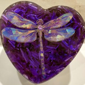 Beautiful Powerful Exquisite Orgonite Orgone Hearts are meticulously handcrafted with Hawaiian botanicals, Double-terminated crystals and lovely gemstones: Amethyst, Rose Quartz, Lapis Lazuli, Peridot, Aquamarine, Malachite and Howlite. Dr. Wilhelm Reich 50/50 ratio of resin to metal making it powerful orgonite. Orgonite transmutes the electromagnetic vibrations of modern technology into a frequency compatible with human well-being. Orgonite assists in balancing all of our bodies and fields to bring us into natural states of harmony and re-establishing energy flow in our body meridian system. Orgone, Orgonite for children, kids, gifts, Valentine's day, mother's day, father's day, birthdays, holidays, baby gifts, pets, all occasion. Orgonite devices transform the environment into a life-affirming atmosphere. transmutes EMR and ELF radiation from microwaves, Smart meters, computers, hand-held devices, Wi-Fi, Bluetooth, etc. Orgonite works perpetually & functions as a self-generating transmutation device. It never expires! Orgonite Orgone jewelry, necklaces, amulets. Meditation. Orgonites Orgone Orgonite cell phone shields. Orgone Orgonite Orgone Tablet shields. Orgonite Orgone monitor shields. Orgonite Orgone meditation. wifi protection Orgonite Orgone. Orgonite Orgone for sleep, healing, relaxation. Orgonite Orgone microwave shields. Orgonite Orgone appliance shields.