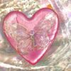 Orgonite orgone butterfly heart for children kids. Beautiful orgonite orgone