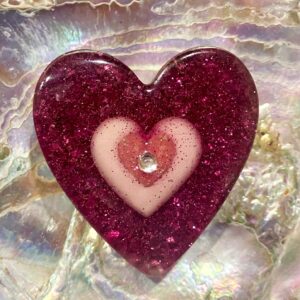Orgonite heart