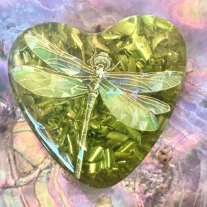 Beautiful orgonite dragonfly,powerful orgone