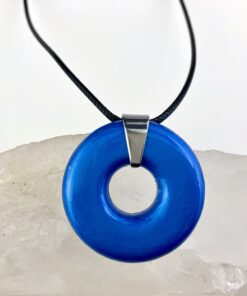 Blue Ring with Enhanced Orgonite