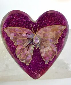 Beautiful Powerful Exquisite Orgonite Orgone Hearts are meticulously handcrafted with Hawaiian botanicals, Double-terminated crystals and lovely gemstones: Amethyst, Rose Quartz, Lapis Lazuli, Peridot, Aquamarine, Malachite and Howlite. Dr. Wilhelm Reich 50/50 ratio of resin to metal making it powerful orgonite. Orgonite transmutes the electromagnetic vibrations of modern technology into a frequency compatible with human well-being. Orgonite assists in balancing all of our bodies and fields to bring us into natural states of harmony and re-establishing energy flow in our body meridian system. Orgone, Orgonite for children, kids, gifts, Valentine's day, mother's day, father's day, birthdays, holidays, baby gifts, pets, all occasion. Orgonite devices transform the environment into a life-affirming atmosphere. transmutes EMR and ELF radiation from microwaves, Smart meters, computers, hand-held devices, Wi-Fi, Bluetooth, etc. Orgonite works perpetually & functions as a self-generating transmutation device. It never expires! Orgonite Orgone jewelry, necklaces, amulets. Meditation. Orgonites Orgone Orgonite cell phone shields. Orgone Orgonite Orgone Tablet shields. Orgonite Orgone monitor shields. Orgonite Orgone meditation. wifi protection Orgonite Orgone. Orgonite Orgone for sleep, healing, relaxation. Orgonite Orgone microwave shields. Orgonite Orgone appliance shields.