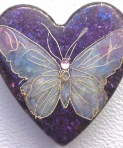 Beautiful Powerful Exquisite Orgonite Orgone Hearts are meticulously handcrafted with Hawaiian botanicals, Double-terminated crystals and lovely gemstones: Amethyst, Rose Quartz, Lapis Lazuli, Peridot, Aquamarine, Malachite and Howlite. Dr. Wilhelm Reich 50/50 ratio of resin to metal making it powerful orgonite. Orgonite transmutes the electromagnetic vibrations of modern technology into a frequency compatible with human well-being. Orgonite assists in balancing all of our bodies and fields to bring us into natural states of harmony and re-establishing energy flow in our body meridian system. Orgone, Orgonite for children, kids, gifts, Valentine's day, mother's day, father's day, birthdays, holidays, baby gifts, pets, all occasion. Orgonite devices transform the environment into a life-affirming atmosphere. transmutes EMR and ELF radiation from microwaves, Smart meters, computers, hand-held devices, Wi-Fi, Bluetooth, etc. Orgonite works perpetually & functions as a self-generating transmutation device. It never expires! Orgonite Orgone jewelry, necklaces, amulets. Meditation. Orgonites Orgone Orgonite cell phone shields. Orgone Orgonite Orgone Tablet shields. Orgonite Orgone monitor shields. Orgonite Orgone meditation. wifi protection Orgonite Orgone. Orgonite Orgone for sleep, healing, relaxation. Orgonite Orgone microwave shields. Orgonite Orgone appliance shields.