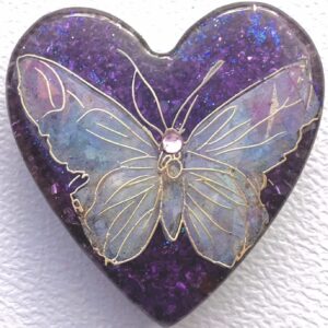 Beautiful Powerful Exquisite Orgonite Orgone Hearts are meticulously handcrafted with Hawaiian botanicals, Double-terminated crystals and lovely gemstones: Amethyst, Rose Quartz, Lapis Lazuli, Peridot, Aquamarine, Malachite and Howlite. Dr. Wilhelm Reich 50/50 ratio of resin to metal making it powerful orgonite. Orgonite transmutes the electromagnetic vibrations of modern technology into a frequency compatible with human well-being. Orgonite assists in balancing all of our bodies and fields to bring us into natural states of harmony and re-establishing energy flow in our body meridian system. Orgone, Orgonite for children, kids, gifts, Valentine's day, mother's day, father's day, birthdays, holidays, baby gifts, pets, all occasion. Orgonite devices transform the environment into a life-affirming atmosphere. transmutes EMR and ELF radiation from microwaves, Smart meters, computers, hand-held devices, Wi-Fi, Bluetooth, etc. Orgonite works perpetually & functions as a self-generating transmutation device. It never expires! Orgonite Orgone jewelry, necklaces, amulets. Meditation. Orgonites Orgone Orgonite cell phone shields. Orgone Orgonite Orgone Tablet shields. Orgonite Orgone monitor shields. Orgonite Orgone meditation. wifi protection Orgonite Orgone. Orgonite Orgone for sleep, healing, relaxation. Orgonite Orgone microwave shields. Orgonite Orgone appliance shields.