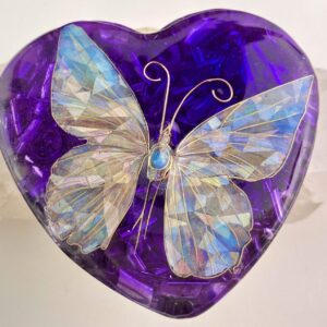 Beautiful Powerful Exquisite Orgonite Orgone Hearts are meticulously handcrafted with Hawaiian botanicals, Double-terminated crystals and lovely gemstones: Amethyst, Rose Quartz, Lapis Lazuli, Peridot, Aquamarine, Malachite and Howlite. Dr. Wilhelm Reich 50/50 ratio of resin to metal making it powerful orgonite. Orgonite transmutes the electromagnetic vibrations of modern technology into a frequency compatible with human well-being. Orgonite assists in balancing all of our bodies and fields to bring us into natural states of harmony and re-establishing energy flow in our body meridian system. Orgone, Orgonite for children, kids, gifts, Valentine's day, mother's day, father's day, birthdays, holidays, baby gifts, pets, all occasion. Orgonite devices transform the environment into a life-affirming atmosphere. transmutes EMR and ELF radiation from microwaves, Smart meters, computers, hand-held devices, Wi-Fi, Bluetooth, etc. Orgonite works perpetually & functions as a self-generating transmutation device. It never expires! Orgonite Orgone jewelry, necklaces, amulets. Meditation. Orgonites Orgone Orgonite cell phone shields. Orgone Orgonite Orgone Tablet shields. Orgonite Orgone monitor shields. Orgonite Orgone meditation. wifi protection Orgonite Orgone. Orgonite Orgone for sleep, healing, relaxation. Orgonite Orgone microwave shields. Orgonite Orgone appliance shields.