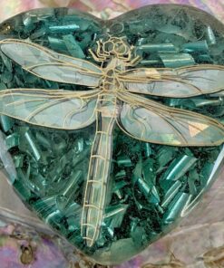 Beautiful Powerful Exquisite Orgonite Orgone Hearts are meticulously handcrafted with Hawaiian botanicals, Double-terminated crystals and lovely gemstones: Amethyst, Rose Quartz, Lapis Lazuli, Peridot, Aquamarine, Malachite and Howlite. Dr. Wilhelm Reich 50/50 ratio of resin to metal making it powerful orgonite. Orgonite transmutes the electromagnetic vibrations of modern technology into a frequency compatible with human well-being. Orgonite assists in balancing all of our bodies and fields to bring us into natural states of harmony and re-establishing energy flow in our body meridian system. Orgone, Orgonite for children, kids, gifts, Valentine's day, mother's day, father's day, birthdays, holidays, baby gifts, pets, all occasion. Orgonite devices transform the environment into a life-affirming atmosphere. transmutes EMR and ELF radiation from microwaves, Smart meters, computers, hand-held devices, Wi-Fi, Bluetooth, etc. Orgonite works perpetually & functions as a self-generating transmutation device. It never expires! Orgonite Orgone jewelry, necklaces, amulets. Meditation. Orgonites Orgone Orgonite cell phone shields. Orgone Orgonite Orgone Tablet shields. Orgonite Orgone monitor shields. Orgonite Orgone meditation. wifi protection Orgonite Orgone. Orgonite Orgone for sleep, healing, relaxation. Orgonite Orgone microwave shields. Orgonite Orgone appliance shields.