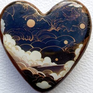 Beautiful Powerful Exquisite Orgonite Orgone Hearts are meticulously handcrafted with Hawaiian botanicals, Double-terminated crystals and lovely gemstones: Amethyst, Rose Quartz, Lapis Lazuli, Peridot, Aquamarine, Malachite and Howlite. Dr. Wilhelm Reich 50/50 ratio of resin to metal making it powerful orgonite. Orgonite transmutes the electromagnetic vibrations of modern technology into a frequency compatible with human well-being. Orgonite assists in balancing all of our bodies and fields to bring us into natural states of harmony and re-establishing energy flow in our body meridian system. Orgone, Orgonite for children, kids, gifts, Valentine's day, mother's day, father's day, birthdays, holidays, baby gifts, pets, all occasion. Orgonite devices transform the environment into a life-affirming atmosphere. transmutes EMR and ELF radiation from microwaves, Smart meters, computers, hand-held devices, Wi-Fi, Bluetooth, etc. Orgonite works perpetually & functions as a self-generating transmutation device. It never expires! Orgonite Orgone jewelry, necklaces, amulets. Meditation. Orgonites Orgone Orgonite cell phone shields. Orgone Orgonite Orgone Tablet shields. Orgonite Orgone monitor shields. Orgonite Orgone meditation. wifi protection Orgonite Orgone. Orgonite Orgone for sleep, healing, relaxation. Orgonite Orgone microwave shields. Orgonite Orgone appliance shields.