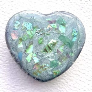 Beautiful Powerful Exquisite Orgonite Orgone Hearts are meticulously handcrafted with Hawaiian botanicals, Double-terminated crystals and lovely gemstones: Amethyst, Rose Quartz, Lapis Lazuli, Peridot, Aquamarine, Malachite and Howlite. Dr. Wilhelm Reich 50/50 ratio of resin to metal making it powerful orgonite. Orgonite transmutes the electromagnetic vibrations of modern technology into a frequency compatible with human well-being. Orgonite assists in balancing all of our bodies and fields to bring us into natural states of harmony and re-establishing energy flow in our body meridian system. Orgone, Orgonite for children, kids, gifts, Valentine's day, mother's day, father's day, birthdays, holidays, baby gifts, pets, all occasion. Orgonite devices transform the environment into a life-affirming atmosphere. transmutes EMR and ELF radiation from microwaves, Smart meters, computers, hand-held devices, Wi-Fi, Bluetooth, etc. Orgonite works perpetually & functions as a self-generating transmutation device. It never expires! Orgonite Orgone jewelry, necklaces, amulets. Meditation. Orgonites Orgone Orgonite cell phone shields. Orgone Orgonite Orgone Tablet shields. Orgonite Orgone monitor shields. Orgonite Orgone meditation. wifi protection Orgonite Orgone. Orgonite Orgone for sleep, healing, relaxation. Orgonite Orgone microwave shields. Orgonite Orgone appliance shields.