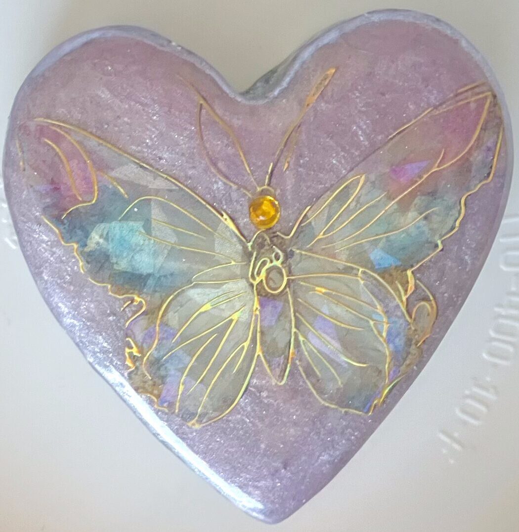 Beautiful Powerful Exquisite Orgonite Orgone Hearts are meticulously handcrafted with Hawaiian botanicals, Double-terminated crystals and lovely gemstones: Amethyst, Rose Quartz, Lapis Lazuli, Peridot, Aquamarine, Malachite and Howlite. Dr. Wilhelm Reich 50/50 ratio of resin to metal making it powerful orgonite. Orgonite transmutes the electromagnetic vibrations of modern technology into a frequency compatible with human well-being. Orgonite assists in balancing all of our bodies and fields to bring us into natural states of harmony and re-establishing energy flow in our body meridian system. Orgone, Orgonite for children, kids, gifts, Valentine's day, mother's day, father's day, birthdays, holidays, baby gifts, pets, all occasion. Orgonite devices transform the environment into a life-affirming atmosphere. transmutes EMR and ELF radiation from microwaves, Smart meters, computers, hand-held devices, Wi-Fi, Bluetooth, etc. Orgonite works perpetually & functions as a self-generating transmutation device. It never expires! Orgonite Orgone Orgonites Orgone Orgonite Orgone Orgonite Orgone Orgonite Orgone Orgonite Orgone Orgonite Orgone Orgonite Orgone