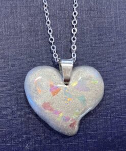 Heart Pendant with Enhanced Orgonite