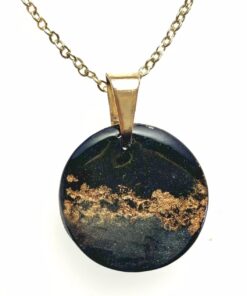 Orgonite Pendant Enhanced with Sacred Hawaiian Botanicals