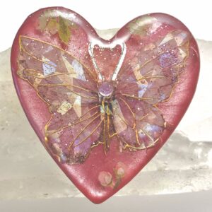 Beautiful Powerful Exquisite Fairy Orgonite Orgone Hearts are meticulously handcrafted with Hawaiian botanicals, Double-terminated crystals and lovely gemstones: Amethyst, Rose Quartz, Lapis Lazuli, Peridot, Aquamarine, Malachite and Howlite. Dr. Wilhelm Reich 50/50 ratio of resin to metal making it powerful orgonite. Orgonite transmutes the electromagnetic vibrations of modern technology into a frequency compatible with human well-being. Orgonite assists in balancing all of our bodies and fields to bring us into natural states of harmony and re-establishing energy flow in our body meridian system. Orgone, Orgonite for children, kids, gifts, Valentine's day, mother's day, father's day, birthdays, holidays, baby gifts, pets, all occasion. Orgonite devices transform the environment into a life-affirming atmosphere. transmutes EMR and ELF radiation from microwaves, Smart meters, computers, hand-held devices, Wi-Fi, Bluetooth, etc. Orgonite works perpetually & functions as a self-generating transmutation device. It never expires! Orgonite Orgone Orgonites Orgone Orgonite Orgone Orgonite Orgone Orgonite Orgone Orgonite Orgone Orgonite Orgone Orgonite Orgone