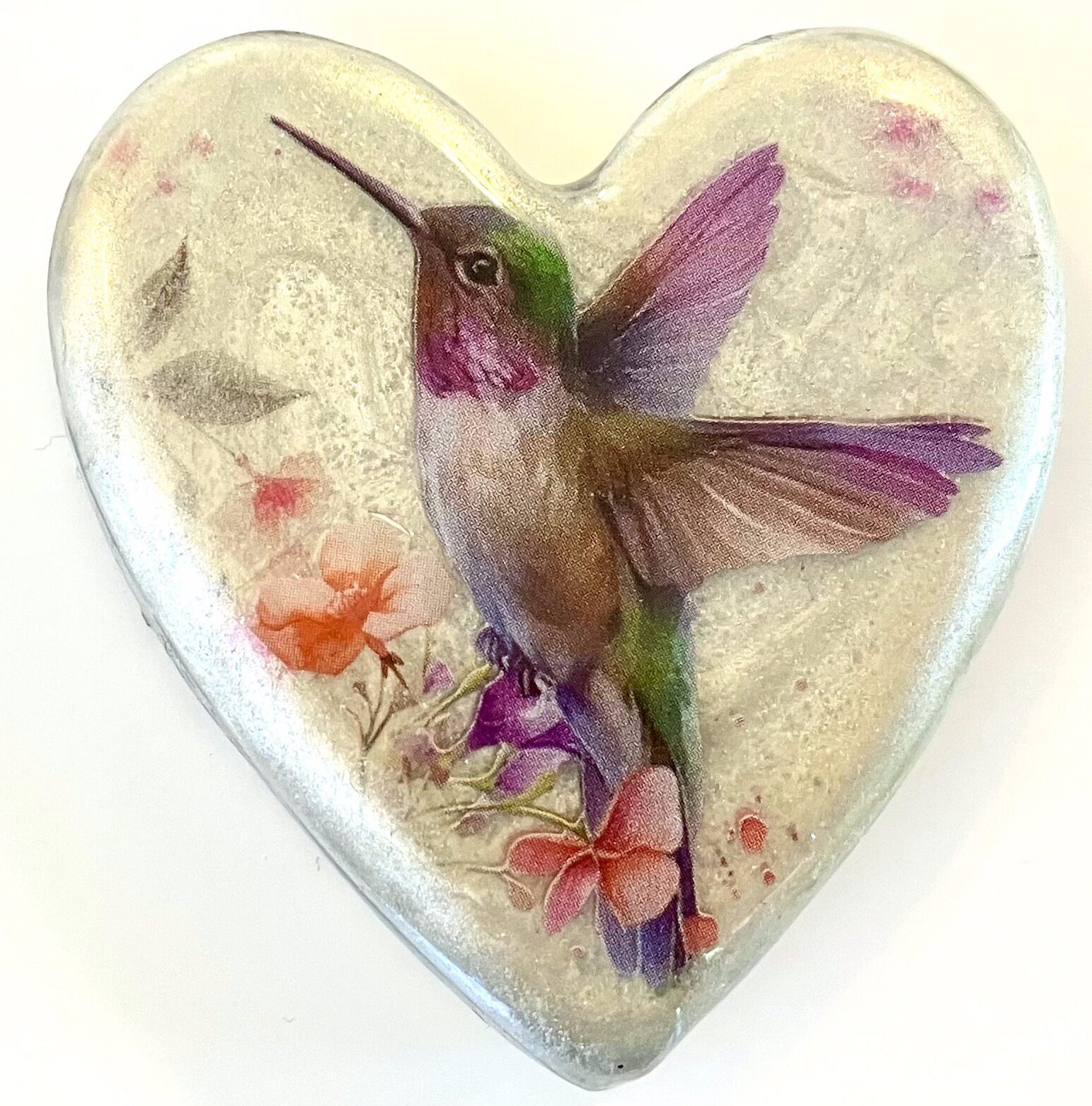 Beautiful Powerful Exquisite Orgonite Orgone Hearts are meticulously handcrafted with Hawaiian botanicals, Double-terminated crystals and lovely gemstones: Amethyst, Rose Quartz, Lapis Lazuli, Peridot, Aquamarine, Malachite and Howlite. Dr. Wilhelm Reich 50/50 ratio of resin to metal making it powerful orgonite. Orgonite transmutes the electromagnetic vibrations of modern technology into a frequency compatible with human well-being. Orgonite assists in balancing all of our bodies and fields to bring us into natural states of harmony and re-establishing energy flow in our body meridian system. Orgone, Orgonite for children, kids, gifts, Valentine's day, mother's day, father's day, birthdays, holidays, baby gifts, pets, all occasion. Orgonite devices transform the environment into a life-affirming atmosphere. transmutes EMR and ELF radiation from microwaves, Smart meters, computers, hand-held devices, Wi-Fi, Bluetooth, etc. Orgonite works perpetually & functions as a self-generating transmutation device. It never expires! Orgonite Orgone Orgonites Orgone Orgonite Orgone Orgonite Orgone Orgonite Orgone Orgonite Orgone Orgonite Orgone Orgonite Orgone