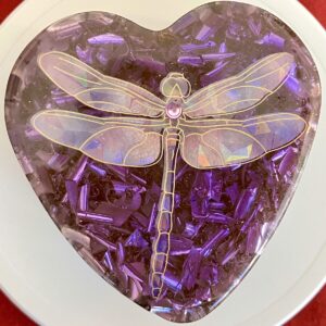 Beautiful Powerful Exquisite Orgonite Orgone Hearts are meticulously handcrafted with Hawaiian botanicals, Double-terminated crystals and lovely gemstones: Amethyst, Rose Quartz, Lapis Lazuli, Peridot, Aquamarine, Malachite and Howlite. Dr. Wilhelm Reich 50/50 ratio of resin to metal making it powerful orgonite. Orgonite transmutes the electromagnetic vibrations of modern technology into a frequency compatible with human well-being. Orgonite assists in balancing all of our bodies and fields to bring us into natural states of harmony and re-establishing energy flow in our body meridian system. Orgone, Orgonite for children, kids, gifts, Valentine's day, mother's day, father's day, birthdays, holidays, baby gifts, pets, all occasion. Orgonite devices transform the environment into a life-affirming atmosphere. transmutes EMR and ELF radiation from microwaves, Smart meters, computers, hand-held devices, Wi-Fi, Bluetooth, etc. Orgonite works perpetually & functions as a self-generating transmutation device. It never expires! Orgonite Orgone Orgonites Orgone Orgonite Orgone Orgonite Orgone Orgonite Orgone Orgonite Orgone Orgonite Orgone Orgonite Orgone