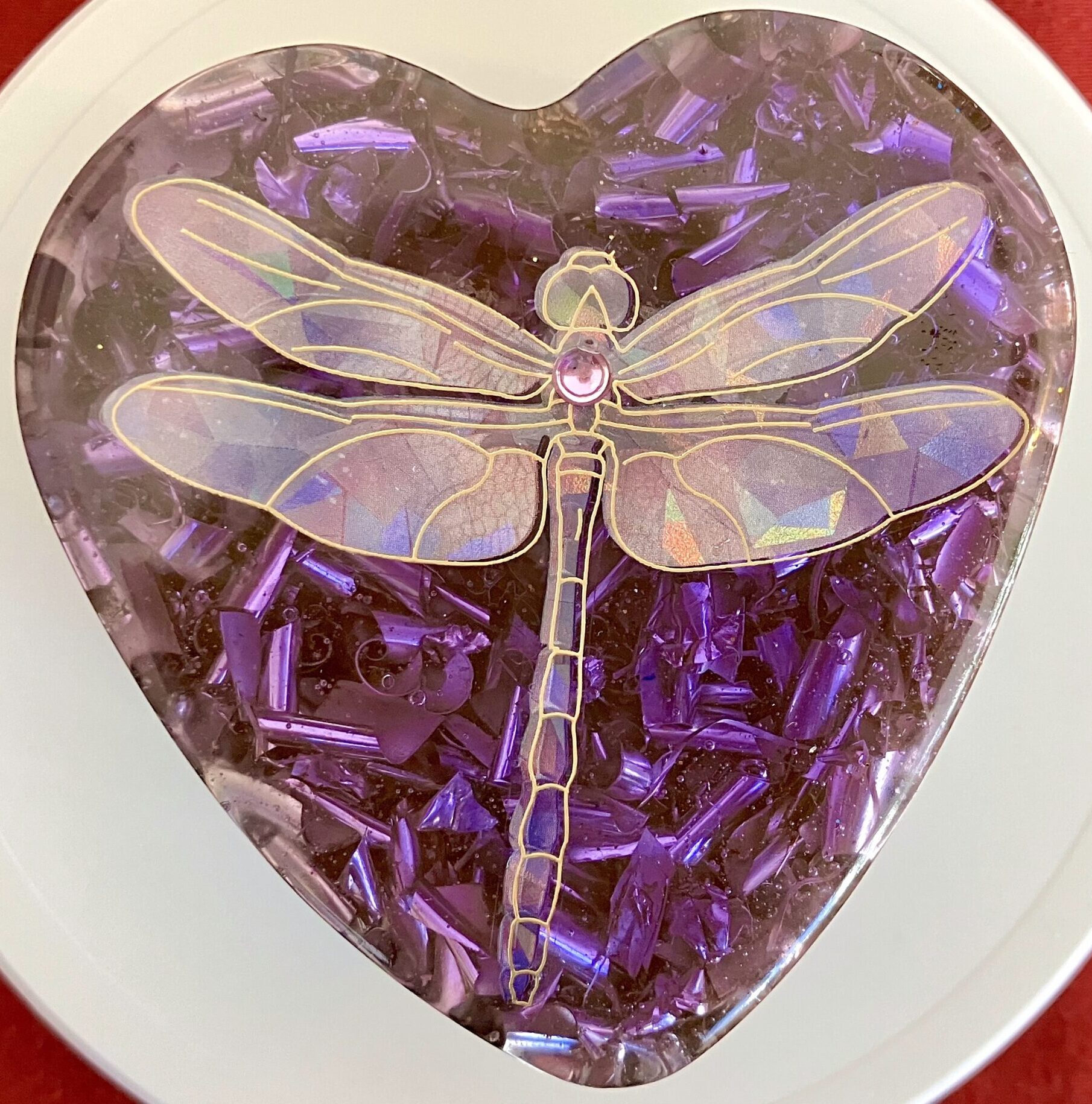 Beautiful Powerful Exquisite Orgonite Orgone Hearts are meticulously handcrafted with Hawaiian botanicals, Double-terminated crystals and lovely gemstones: Amethyst, Rose Quartz, Lapis Lazuli, Peridot, Aquamarine, Malachite and Howlite. Dr. Wilhelm Reich 50/50 ratio of resin to metal making it powerful orgonite. Orgonite transmutes the electromagnetic vibrations of modern technology into a frequency compatible with human well-being. Orgonite assists in balancing all of our bodies and fields to bring us into natural states of harmony and re-establishing energy flow in our body meridian system. Orgone, Orgonite for children, kids, gifts, Valentine's day, mother's day, father's day, birthdays, holidays, baby gifts, pets, all occasion. Orgonite devices transform the environment into a life-affirming atmosphere. transmutes EMR and ELF radiation from microwaves, Smart meters, computers, hand-held devices, Wi-Fi, Bluetooth, etc. Orgonite works perpetually & functions as a self-generating transmutation device. It never expires! Orgonite Orgone Orgonites Orgone Orgonite Orgone Orgonite Orgone Orgonite Orgone Orgonite Orgone Orgonite Orgone Orgonite Orgone Beautiful Powerful Exquisite Orgonite Orgone Hearts are meticulously handcrafted with Hawaiian botanicals, Double-terminated crystals and lovely gemstones: Amethyst, Rose Quartz, Lapis Lazuli, Peridot, Aquamarine, Malachite and Howlite. Dr. Wilhelm Reich 50/50 ratio of resin to metal making it powerful orgonite. Orgonite transmutes the electromagnetic vibrations of modern technology into a frequency compatible with human well-being. Orgonite assists in balancing all of our bodies and fields to bring us into natural states of harmony and re-establishing energy flow in our body meridian system. Orgone, Orgonite for children, kids, gifts, Valentine's day, mother's day, father's day, birthdays, holidays, baby gifts, pets, all occasion. Orgonite devices transform the environment into a life-affirming atmosphere. transmutes EMR and ELF radiation from microwaves, Smart meters, computers, hand-held devices, Wi-Fi, Bluetooth, etc. Orgonite works perpetually & functions as a self-generating transmutation device. It never expires! Orgonite Orgone Orgonites Orgone Orgonite Orgone Orgonite Orgone Orgonite Orgone Orgonite Orgone Orgonite Orgone Orgonite Orgone