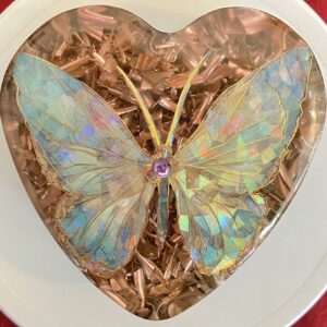 Beautiful Powerful Exquisite Orgonite Orgone Hearts are meticulously handcrafted with Hawaiian botanicals, Double-terminated crystals and lovely gemstones: Amethyst, Rose Quartz, Lapis Lazuli, Peridot, Aquamarine, Malachite and Howlite. Dr. Wilhelm Reich 50/50 ratio of resin to metal making it powerful orgonite. Orgonite transmutes the electromagnetic vibrations of modern technology into a frequency compatible with human well-being. Orgonite assists in balancing all of our bodies and fields to bring us into natural states of harmony and re-establishing energy flow in our body meridian system. Orgone, Orgonite for children, kids, gifts, Valentine's day, mother's day, father's day, birthdays, holidays, baby gifts, pets, all occasion. Orgonite devices transform the environment into a life-affirming atmosphere. transmutes EMR and ELF radiation from microwaves, Smart meters, computers, hand-held devices, Wi-Fi, Bluetooth, etc. Orgonite works perpetually & functions as a self-generating transmutation device. It never expires! Orgonite Orgone Orgonites Orgone Orgonite Orgone Orgonite Orgone Orgonite Orgone Orgonite Orgone Orgonite Orgone Orgonite Orgone