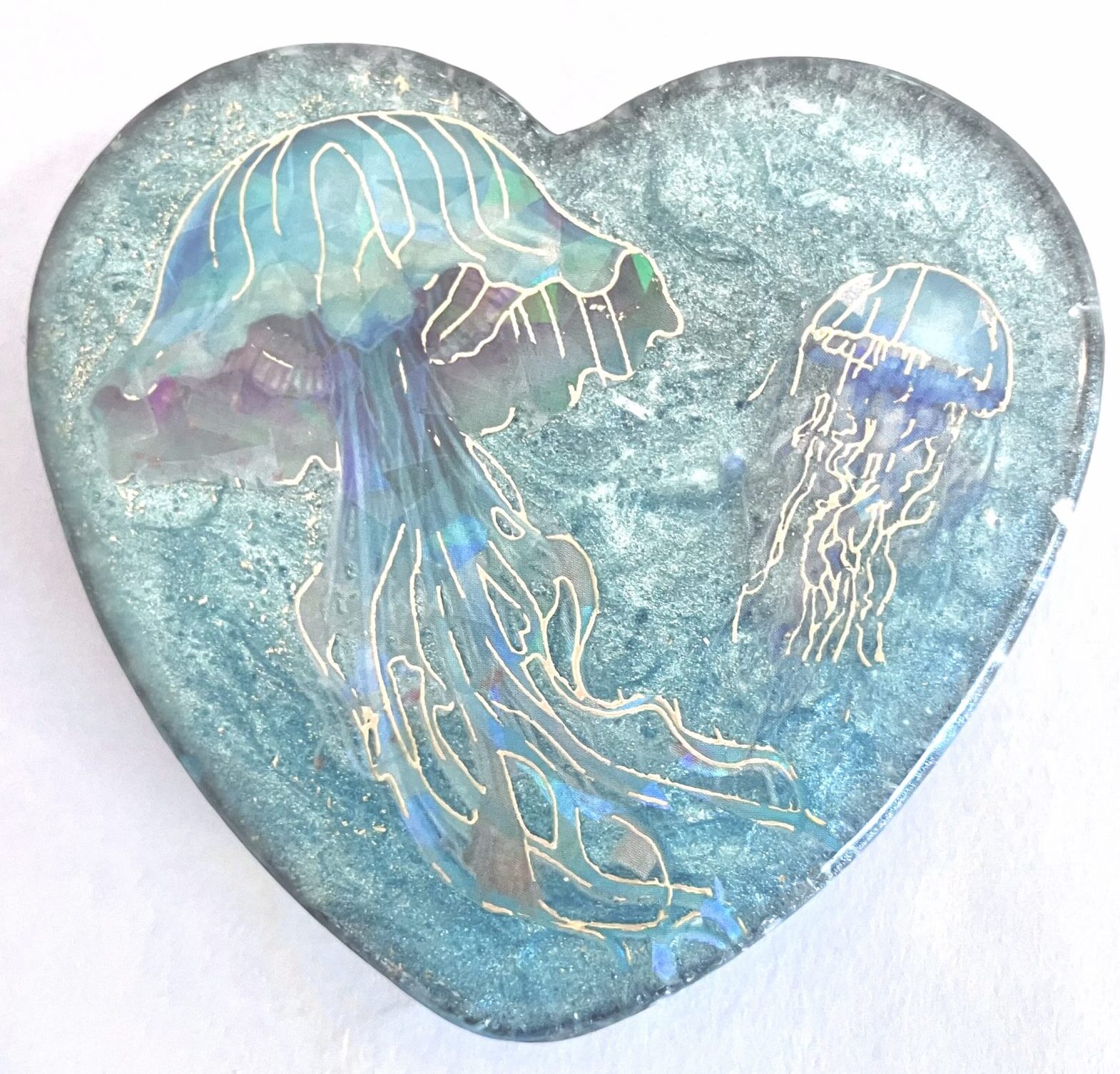 Beautiful Powerful Exquisite Orgonite Orgone Hearts are meticulously handcrafted with Hawaiian botanicals, Double-terminated crystals and lovely gemstones: Amethyst, Rose Quartz, Lapis Lazuli, Peridot, Aquamarine, Malachite and Howlite. Dr. Wilhelm Reich 50/50 ratio of resin to metal making it powerful orgonite. Orgonite transmutes the electromagnetic vibrations of modern technology into a frequency compatible with human well-being. Orgonite assists in balancing all of our bodies and fields to bring us into natural states of harmony and re-establishing energy flow in our body meridian system. Orgone, Orgonite for children, kids, gifts, Valentine's day, mother's day, father's day, birthdays, holidays, baby gifts, pets, all occasion. Orgonite devices transform the environment into a life-affirming atmosphere. transmutes EMR and ELF radiation from microwaves, Smart meters, computers, hand-held devices, Wi-Fi, Bluetooth, etc. Orgonite works perpetually & functions as a self-generating transmutation device. It never expires! Orgonite Orgone Orgonites Orgone Orgonite Orgone Orgonite Orgone Orgonite Orgone Orgonite Orgone Orgonite Orgone Orgonite Orgone