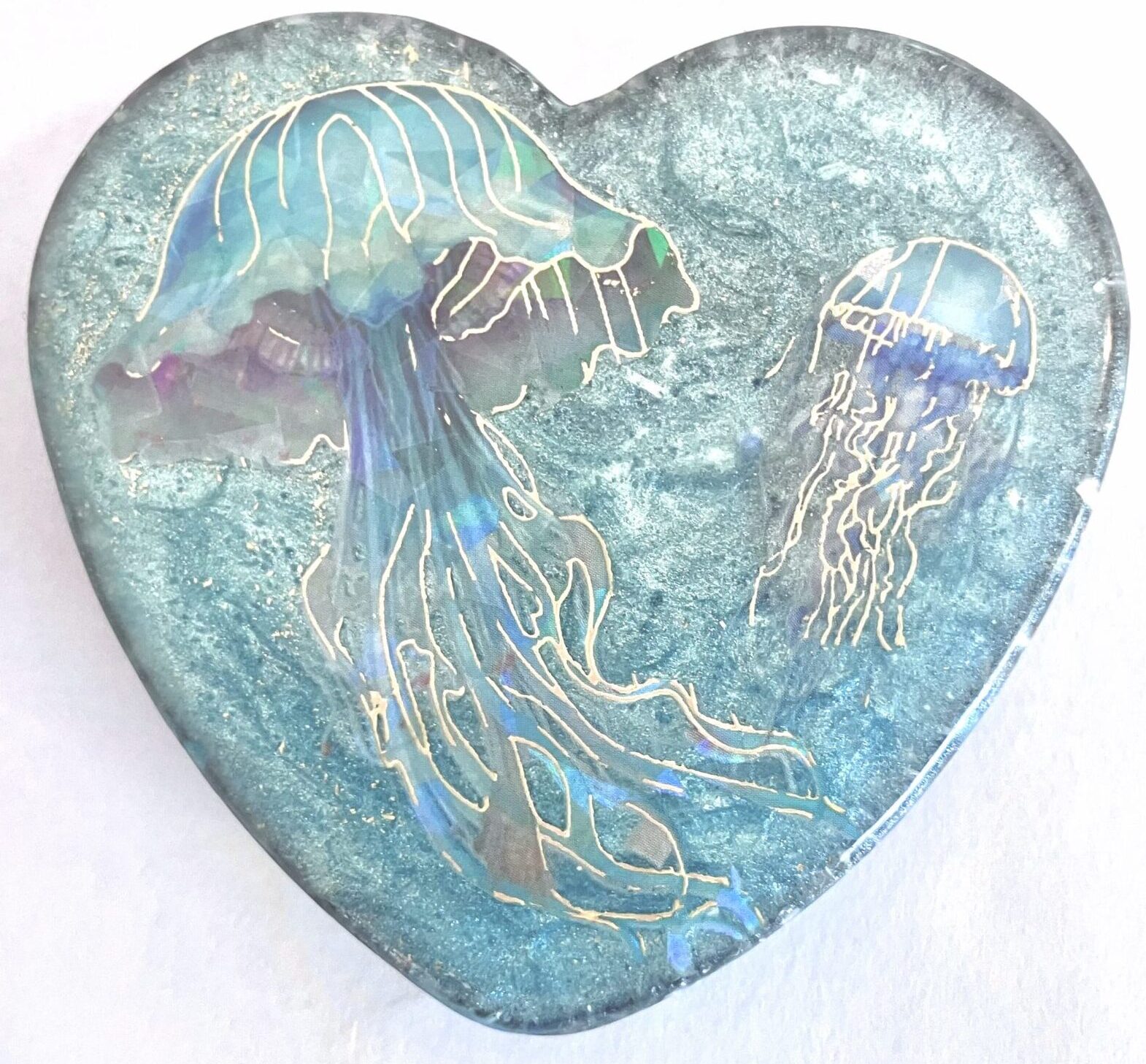 Beautiful Powerful Exquisite Orgonite Orgone Hearts are meticulously handcrafted with Hawaiian botanicals, Double-terminated crystals and lovely gemstones: Amethyst, Rose Quartz, Lapis Lazuli, Peridot, Aquamarine, Malachite and Howlite. Dr. Wilhelm Reich 50/50 ratio of resin to metal making it powerful orgonite. Orgonite transmutes the electromagnetic vibrations of modern technology into a frequency compatible with human well-being. Orgonite assists in balancing all of our bodies and fields to bring us into natural states of harmony and re-establishing energy flow in our body meridian system. Orgone, Orgonite for children, kids, gifts, Valentine's day, mother's day, father's day, birthdays, holidays, baby gifts, pets, all occasion. Orgonite devices transform the environment into a life-affirming atmosphere. transmutes EMR and ELF radiation from microwaves, Smart meters, computers, hand-held devices, Wi-Fi, Bluetooth, etc. Orgonite works perpetually & functions as a self-generating transmutation device. It never expires! Orgonite Orgone Orgonites Orgone Orgonite Orgone Orgonite Orgone Orgonite Orgone Orgonite Orgone Orgonite Orgone Orgonite Orgone