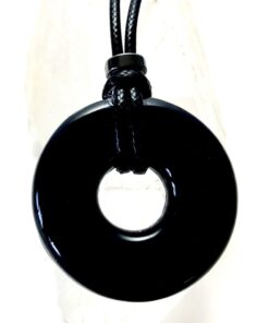 Black Tourmaline Power Amulet with Hematite & Enhanced Orgonite